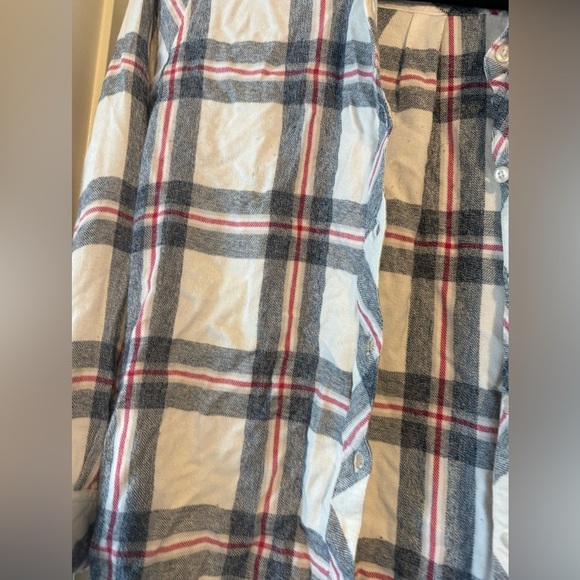 Rails Hunter Plaid Flannel Top Blue White Small - Picture 2 of 6